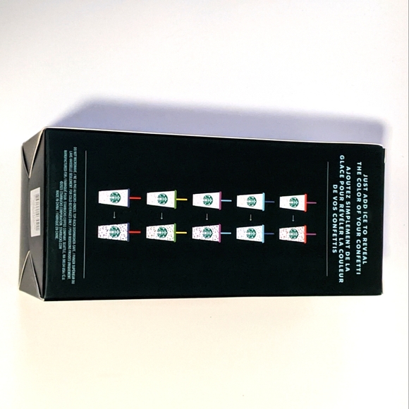 New Starbucks Summer 2021 Color Changing Confett - Picture 3 of 11